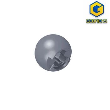 Технический шаровой шарнир Gobricks GDS-1056 со сквозным отверстием для оси, совместимый с образовательными строительными блоками lego 53585 