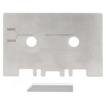 Головка кассеты и направляющий калибр Серебристого цвета Простота установки Головки и направляющего калибра Механическое выравнивание Высокая точность кассеты