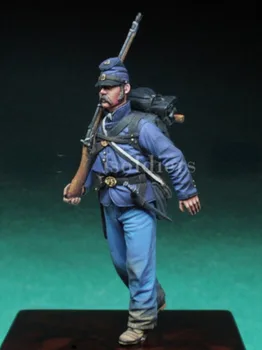 Набор моделей фигурок солдата из смолы в масштабе 1/35, миниатюрная игрушка пехоты Древнего Европейского Союза в разобранном виде, неокрашенная Бесплатная Доставка