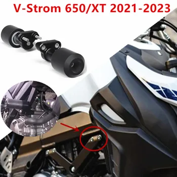 Аксессуары для мотоциклов Рамка Слайдер Противоаварийный Протектор Для SUZUKI V-Strom 650/XT 2021-2023 2021 Рамка Противоаварийные Накладки Слайдеры Протектор