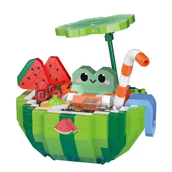 BALODY Летняя серия Cool Новые игрушки-конструкторы с мелкими частицами, развивающее украшение, детский подарок