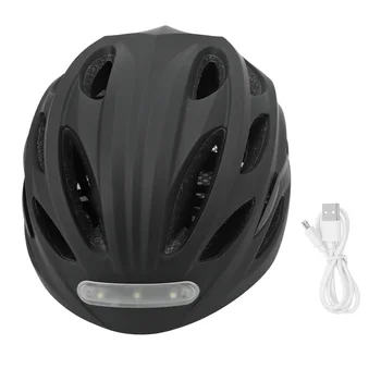 Шлем, заряжаемый через USB, Съемная конструкция, Регулируемый велосипедный шлем, дышащий для езды на велосипеде