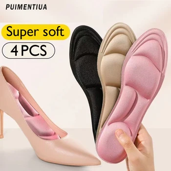 4 Шт. Спортивные стельки Memory Foam 5d для обуви, женские Дезодоранты, Дышащая подушка, Стельки для бега, Ортопедические стельки для ног