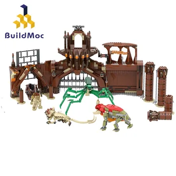 Buildmoc Фильм Космические войны Петранакияжный Монстр Nexued Строительные блоки Acklay Roked Rhinoceros MOC, игрушки для детей, подарки для детей 