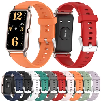 Ремешок для Huawei Band B3/B6, Аксессуары, сменный браслет для умных часов, для Huawei watch, подходит мини силиконовый браслет correa