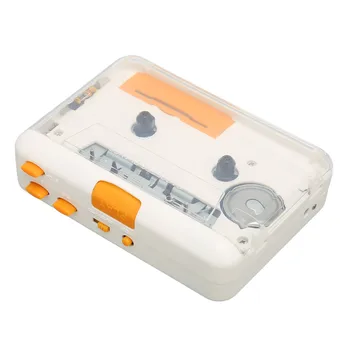 USB-кассетный конвертер, портативный музыкальный проигрыватель MP3 с наушниками, подключи и играй