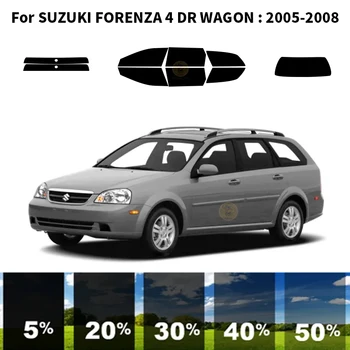 Комплект для УФ-тонировки автомобильных окон из нанокерамики для SUZUKI FORENZA 4 DR WAGON 2005-2008
