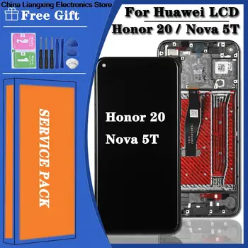 Оригинальный ЖК-дисплей Honor 20 для Huawei, 6,26 