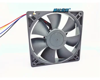 Blueprint 12025 Двухшаровый ШИМ-регулятор температуры 12 В 0.5А Большой объем воздуха 120 *120 * 25 мм Охлаждающий вентилятор