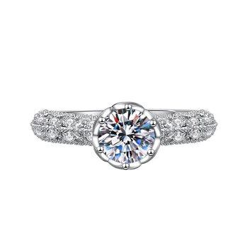 Обручальное кольцо с открытым кольцом для девочек, изысканные ювелирные изделия высокого класса