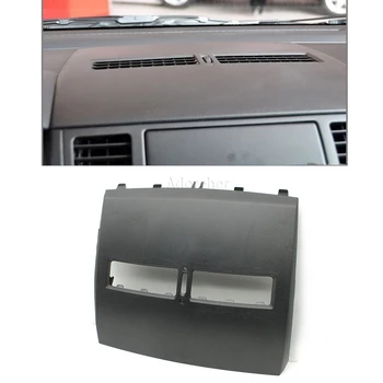 Черная вентиляционная накладка на центральную автомобильную панель для Nissan Tiida 2005 2006 2007 2008 2009 2010 2011 Вентиляционные отверстия для кондиционеров