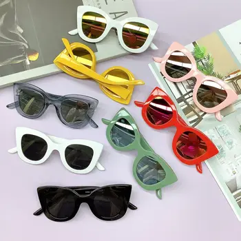 Новые модные детские солнцезащитные очки 2022 года, винтажный тренд, детские солнцезащитные очки в большой оправе