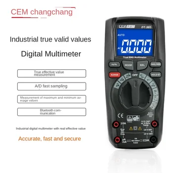 CEM Huashengchang высокоточный промышленный мультиметр переменного и постоянного напряжения, мультиэнергетический измеритель тока электрика DT-985 987