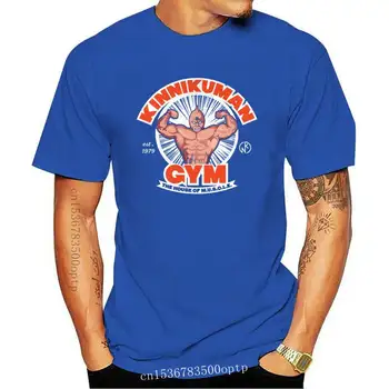 Мужская футболка с принтом Kinnikuman Gym, футболки-топы
