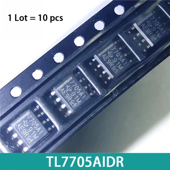 10ШТ Микросхема Контроля Напряжения питания TL7705AIDR TL7705AID TL7705 Код маркировки 7705AI SOP-8
