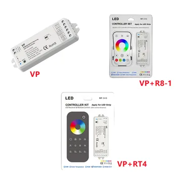 Контроллер светодиодной ленты CV/ RGB / RGBW 2.4 G HZ RF 4CH DC12-24V Плавное затемнение и переключение без каких-либо мерцаний для светодиодной ленты RGB / RGBW