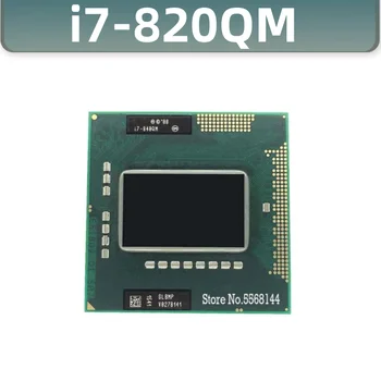 Core i7-820QM i7 820QM SLBLX с четырехъядерным процессором 1,7 ГГц для ноутбука, 8 Вт, 45 Вт, сокет G1 / rPGA988A
